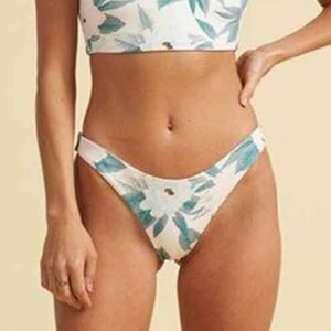 BILLABONG Sandy Babe Hike Super Skimpy Coverage Maui Nix Bikini Bottom M/10 Nwt